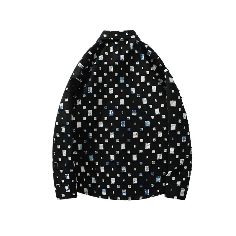 Axion Checkered Button-Down Shirt
