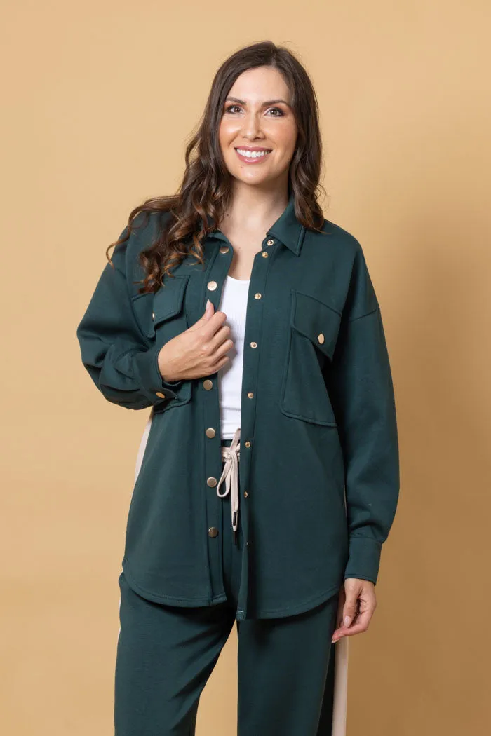 Charlo Jaime Long Shirt Emerald
