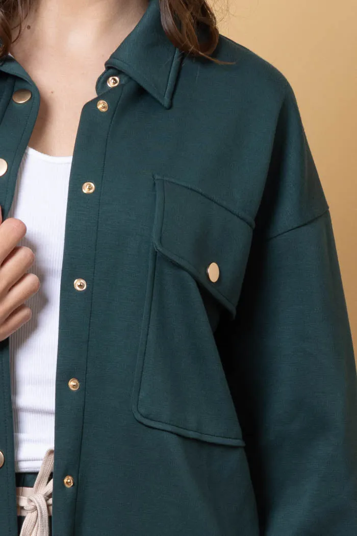Charlo Jaime Long Shirt Emerald