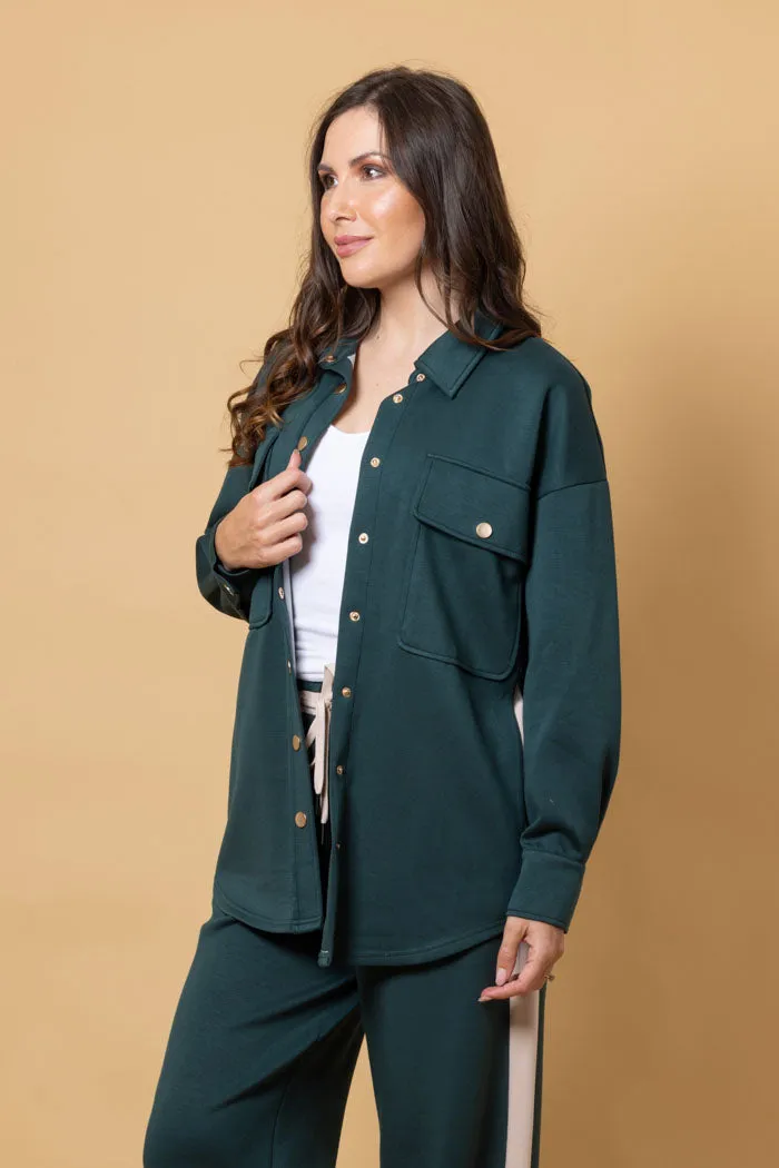 Charlo Jaime Long Shirt Emerald