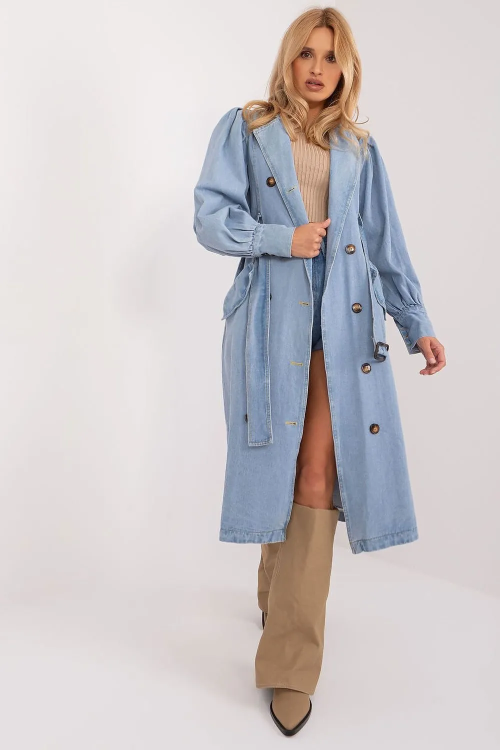 Denim Women's Coat