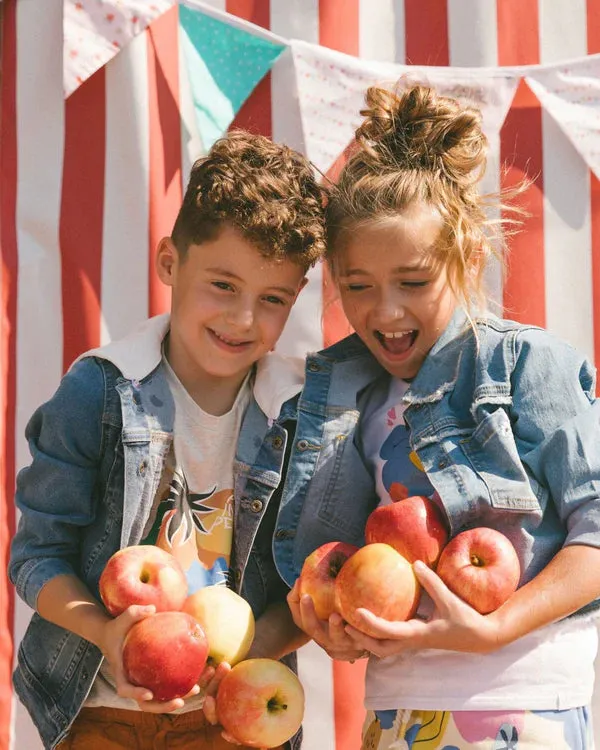 Deux Par Deux Boys Denim Jacket   G30U50   Navy Denim