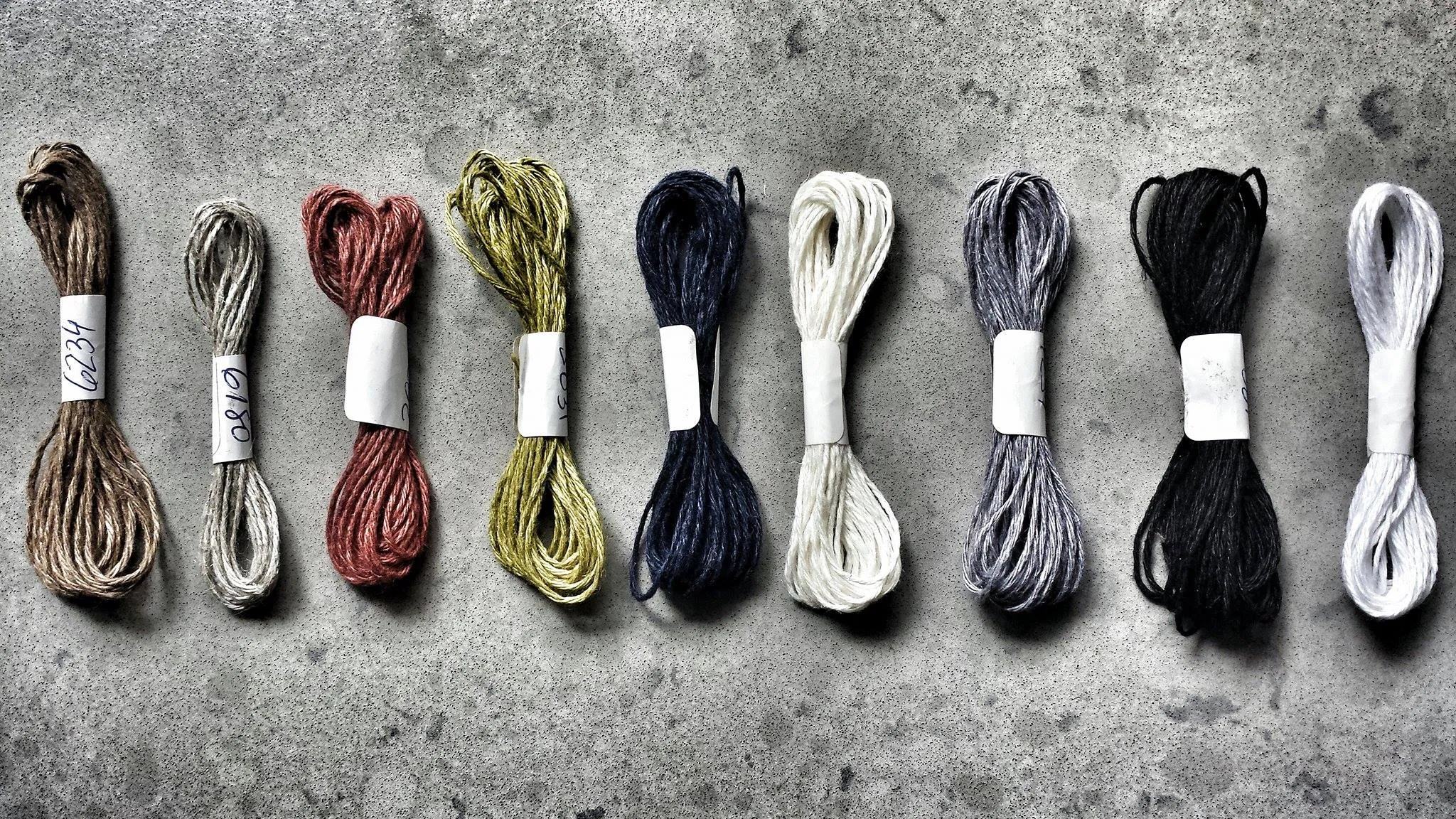 Hand loom linen long line top