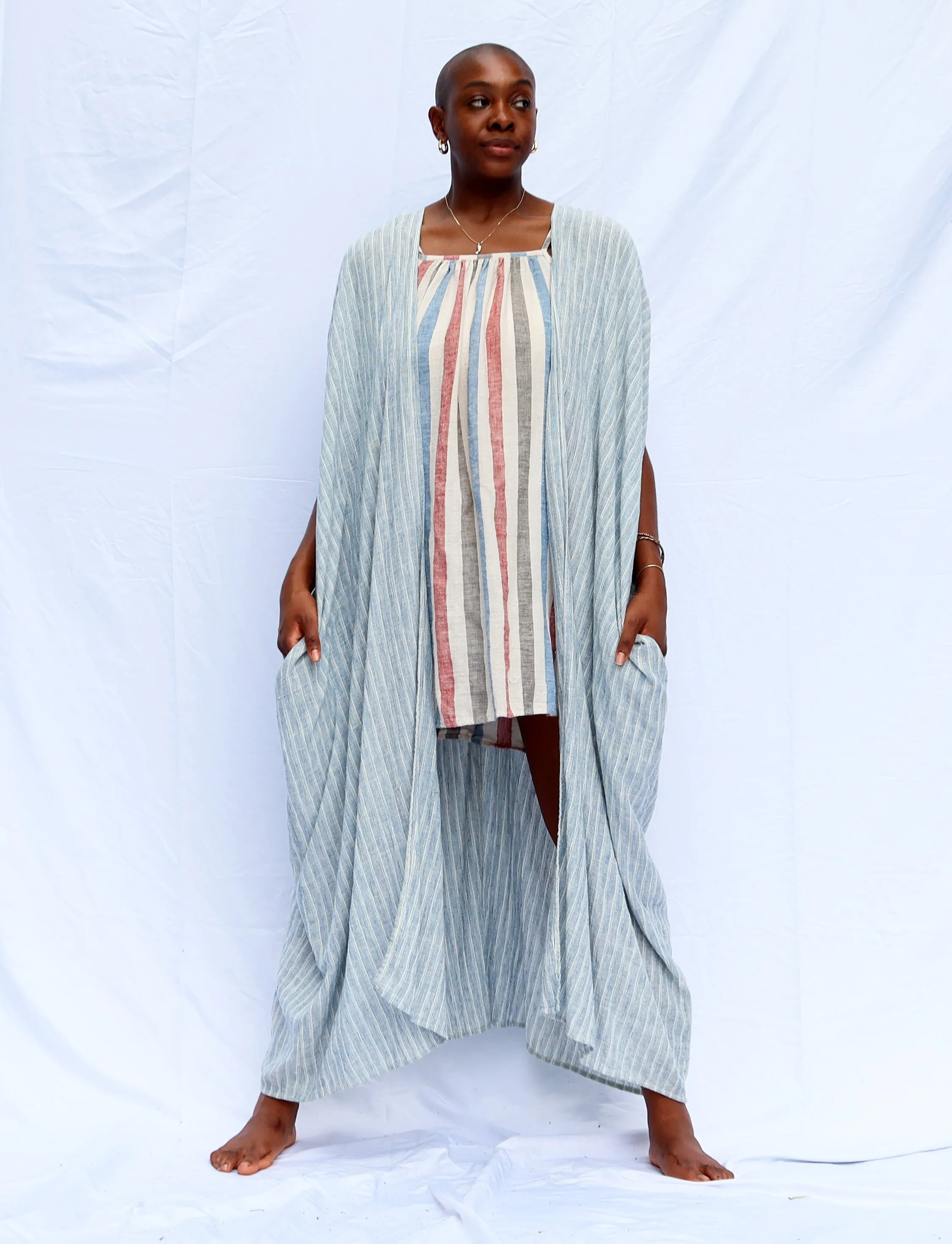 Handwoven - Matriarch Duster Long Kaftan