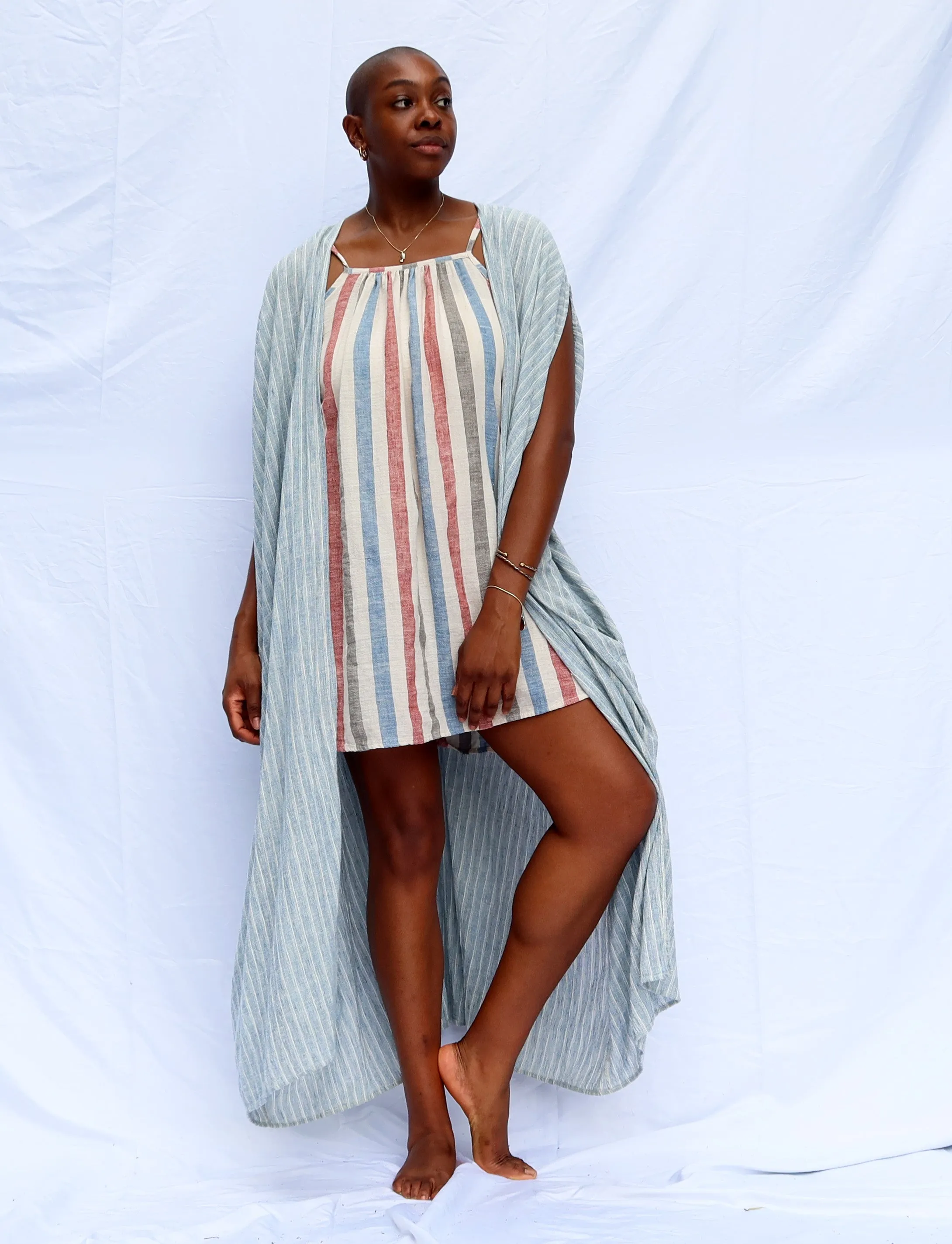 Handwoven - Matriarch Duster Long Kaftan