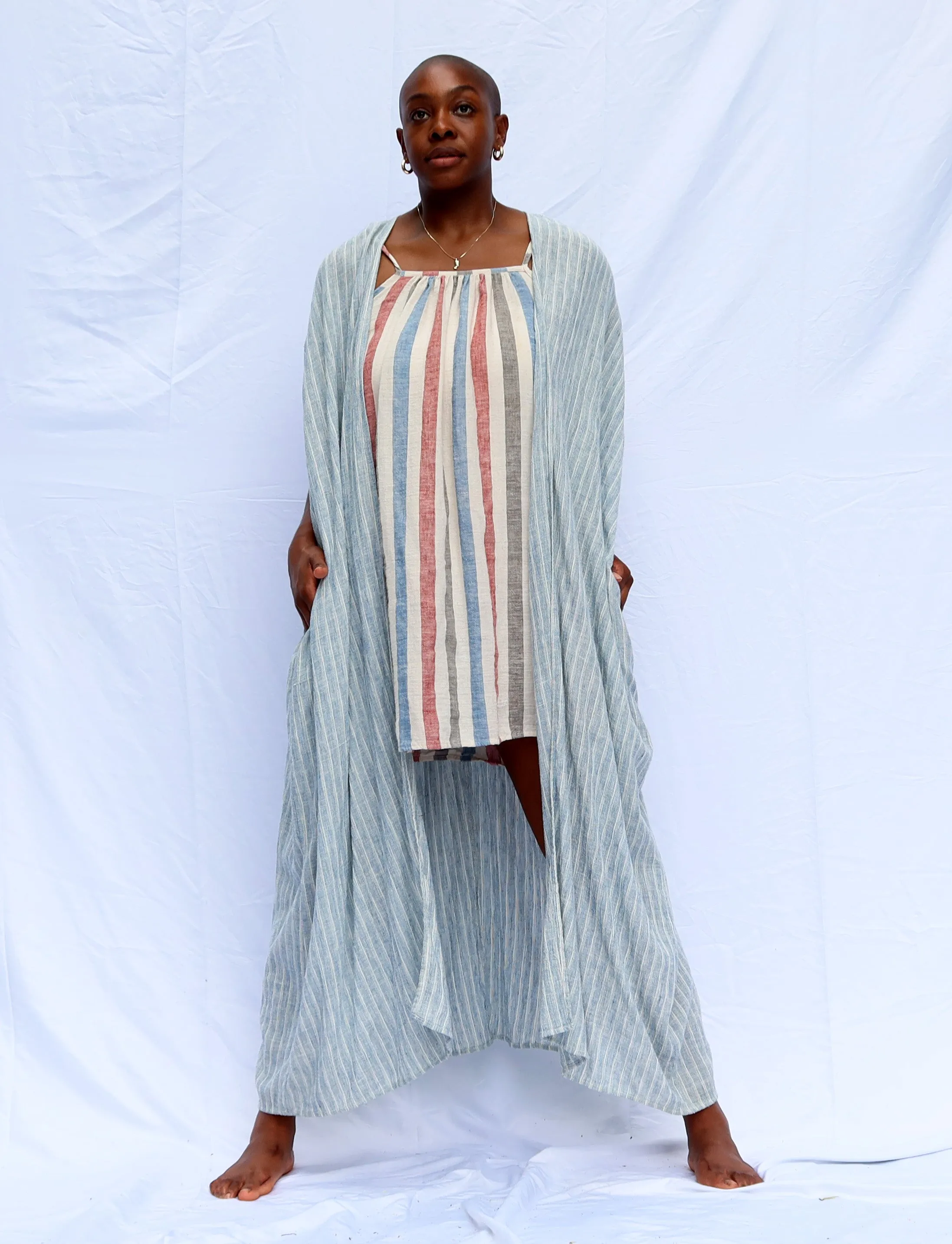 Handwoven - Matriarch Duster Long Kaftan