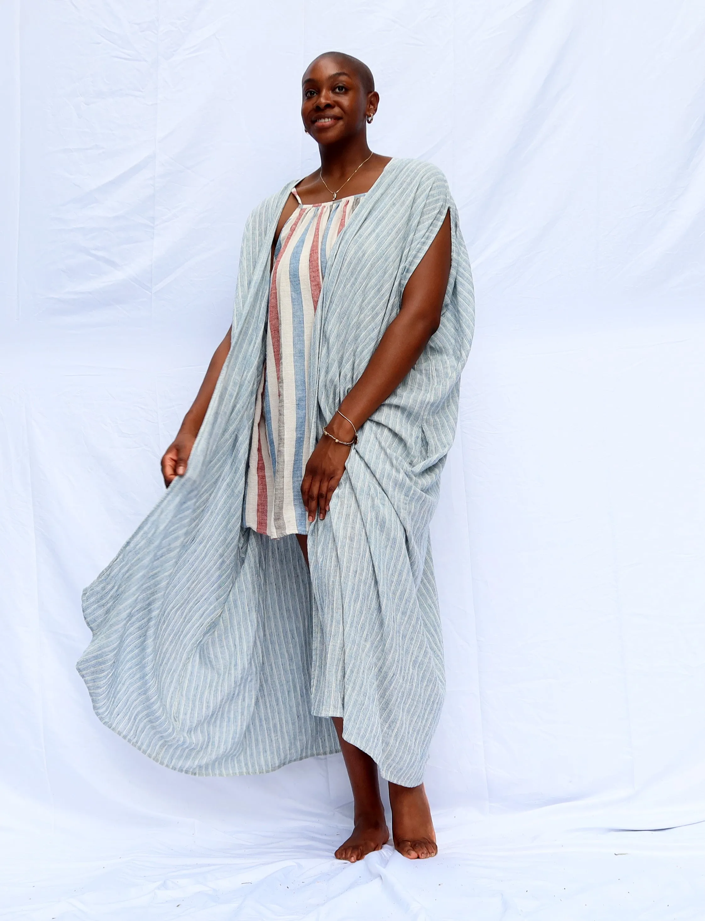 Handwoven - Matriarch Duster Long Kaftan