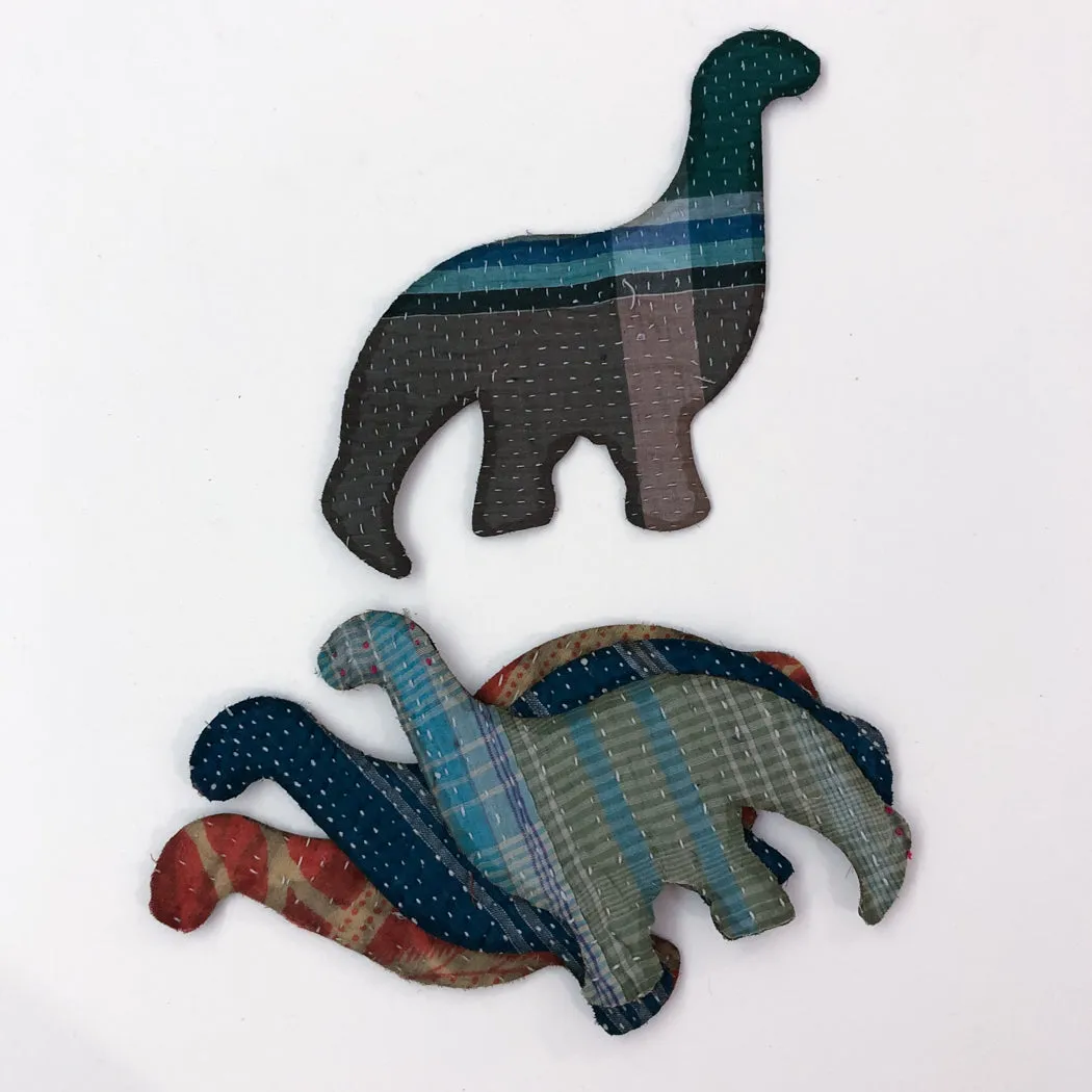 Iron-on Kantha Patches - Medium