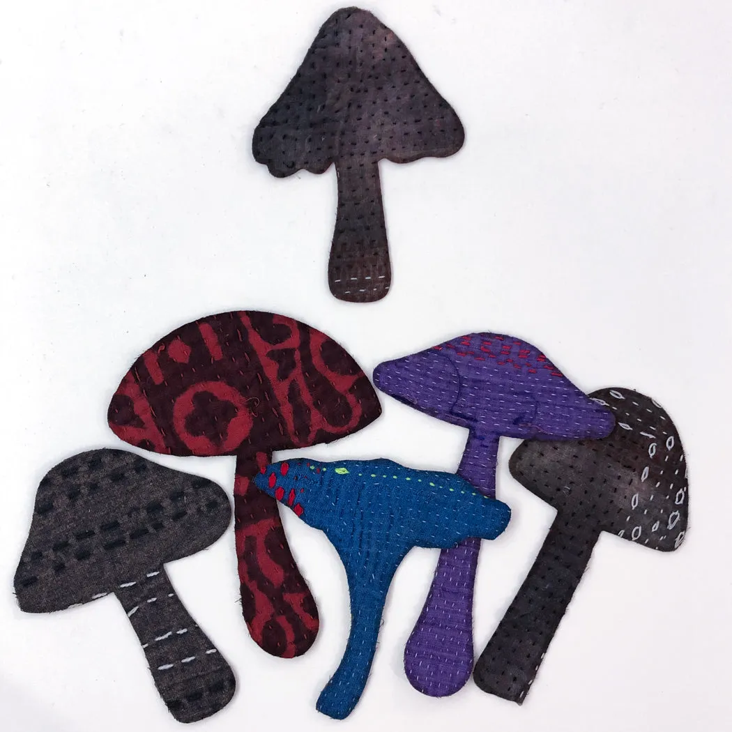 Iron-on Kantha Patches - Medium