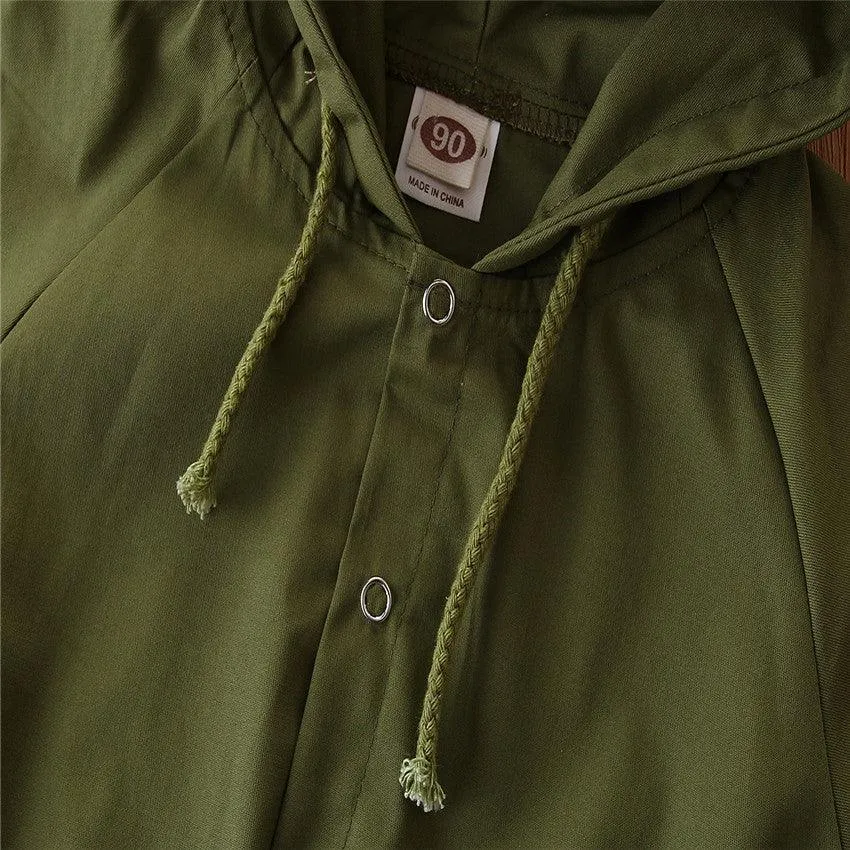 Lightweight Bunny Ears Hood Jacket & Trench Coats (Toddler/Child)