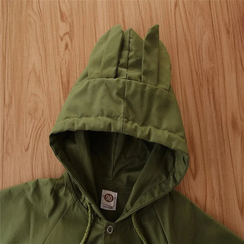 Lightweight Bunny Ears Hood Jacket & Trench Coats (Toddler/Child)