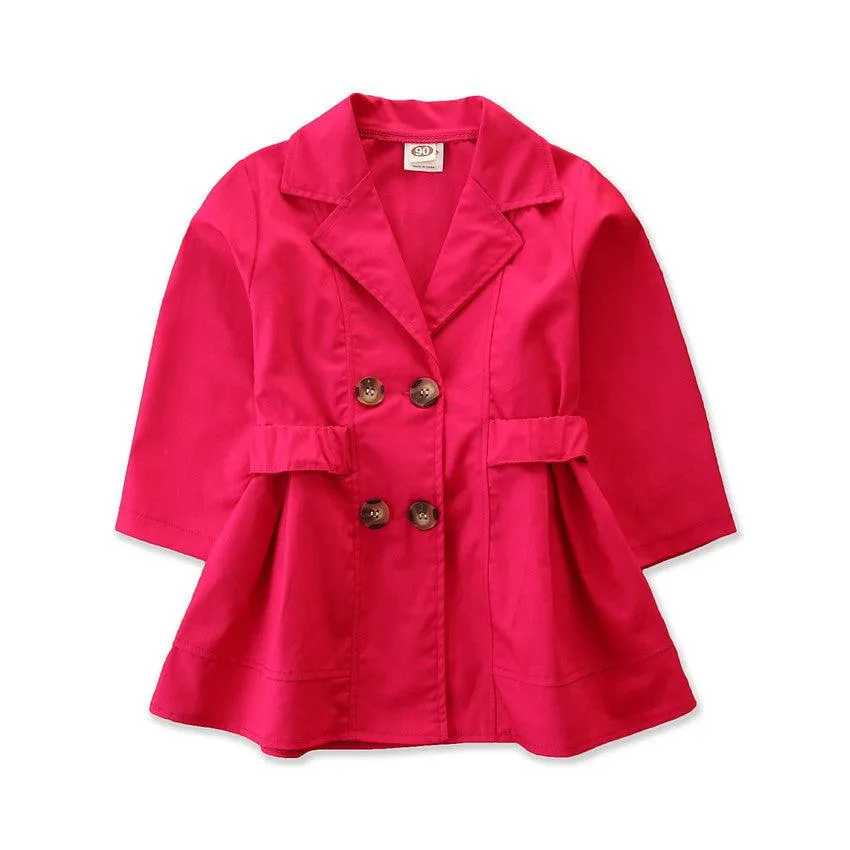 Lightweight Bunny Ears Hood Jacket & Trench Coats (Toddler/Child)