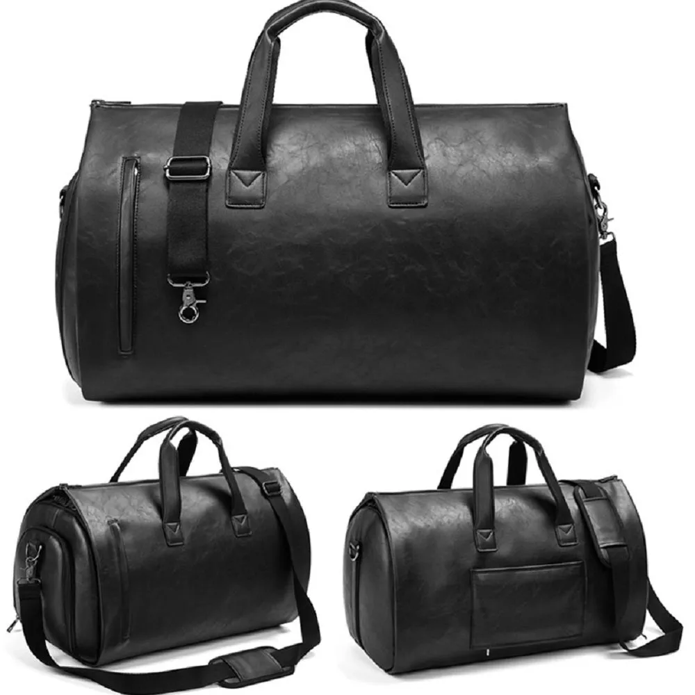 Men's Business Trip Suit Storage Formal Hand-held Cross-body Duffel Bag