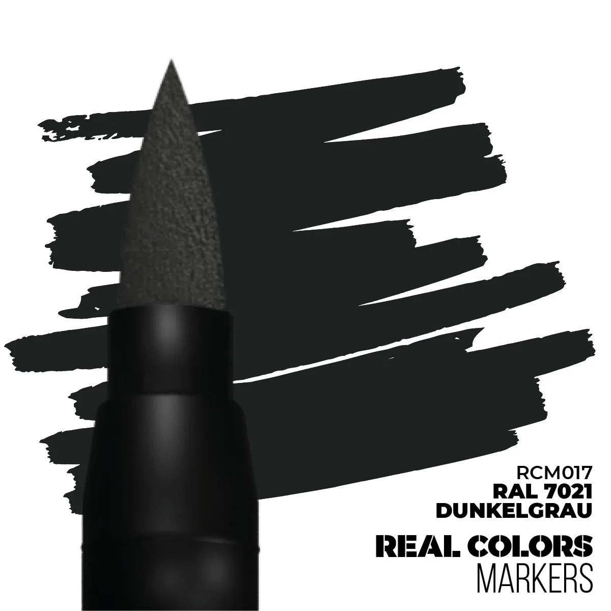 RCM017 Real Colors Markers - RAL 7021 Dunkelgrau