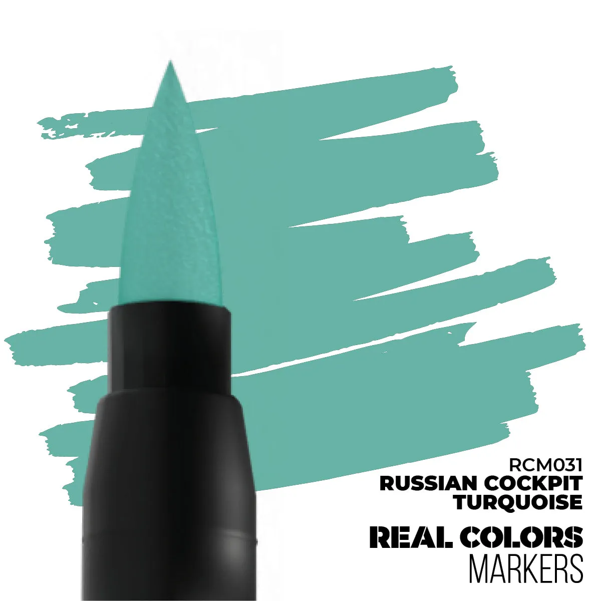 RCM031 Real Colors Markers - Russian Cockpit Torquoise