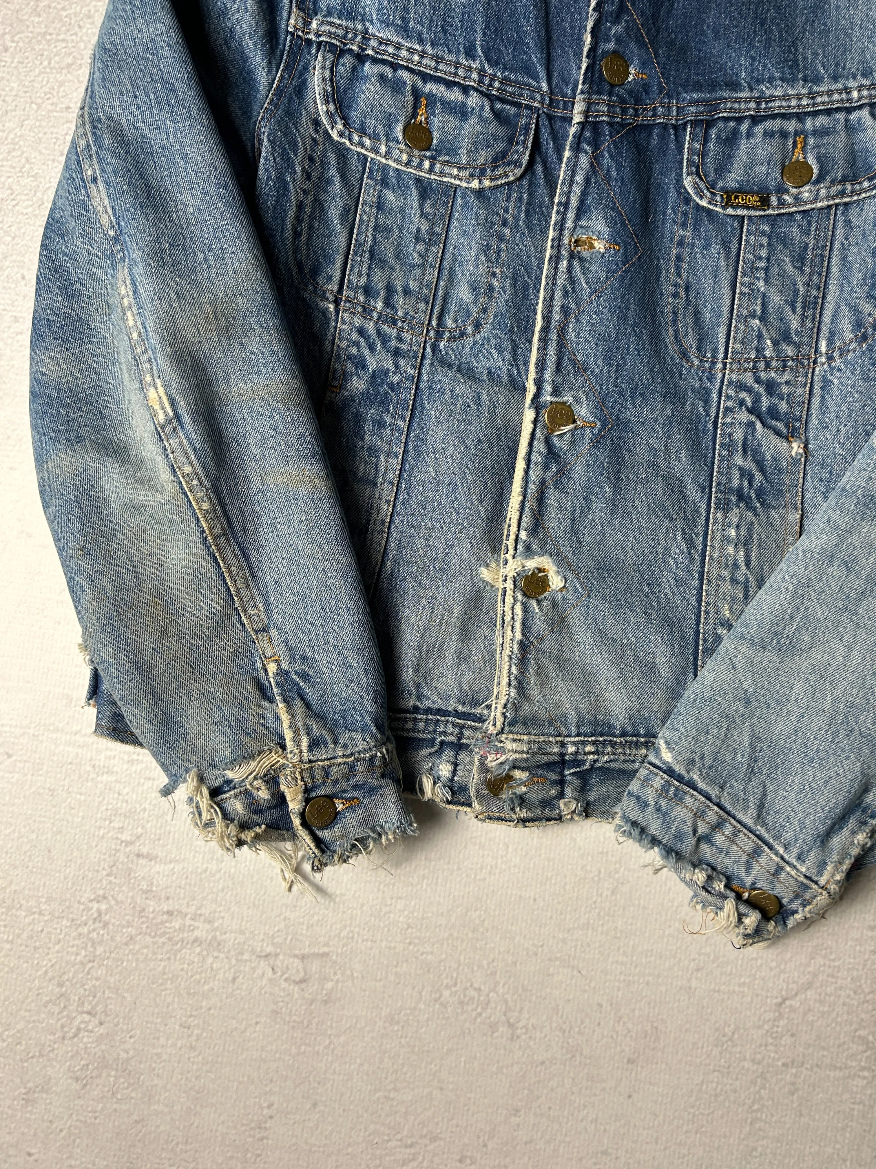 Vintage 90s Lee Denim Jacket - Men's Small