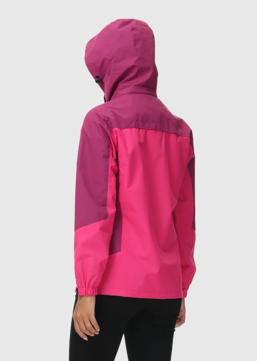 Women's Rain Windbreaker Jacket With Hood
