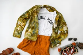 Women's Tie-Dye Classic Denim Jacket