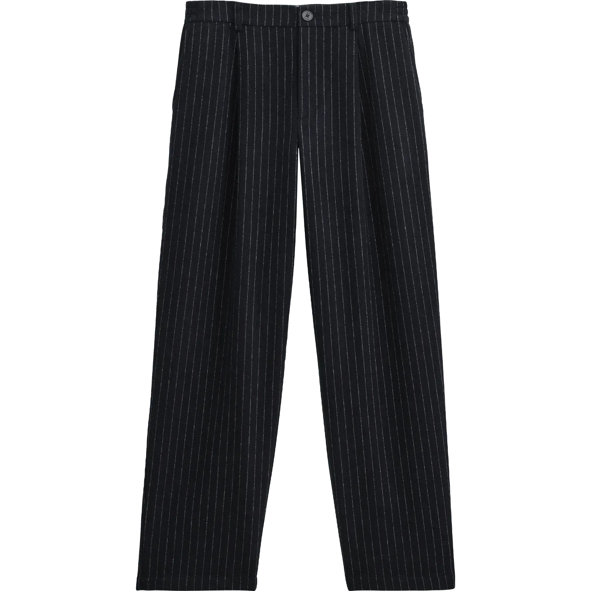 Wool Gekko Blazer - Navy Pinstripe